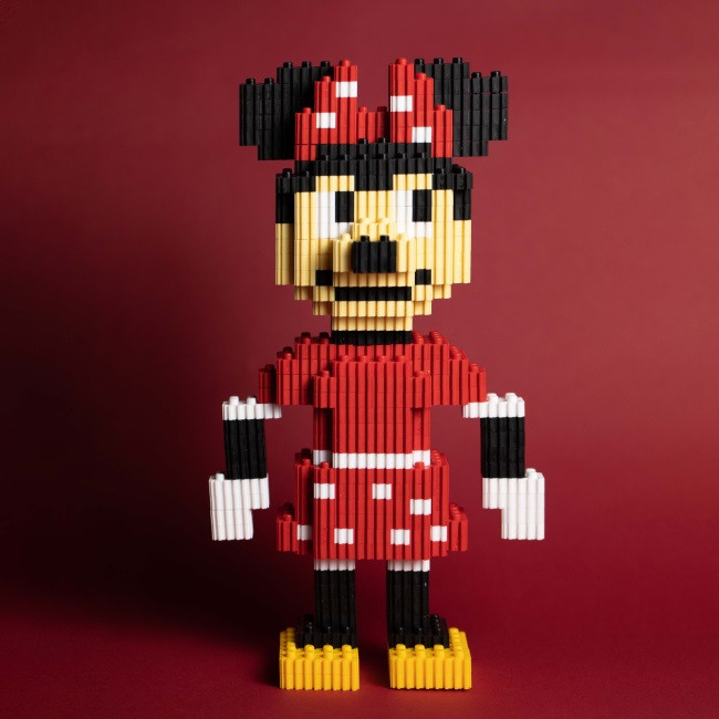 Конструктор піксельний Міні-маус