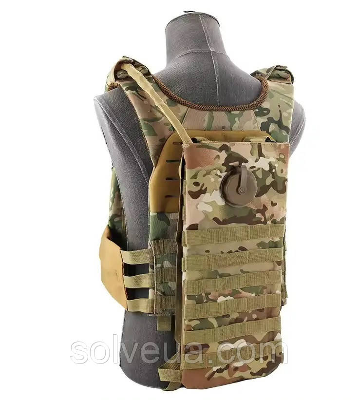 Гідратор рюкзак, Питна система Solve  Molle 3 л Мультикам 28503 solve, фото 1