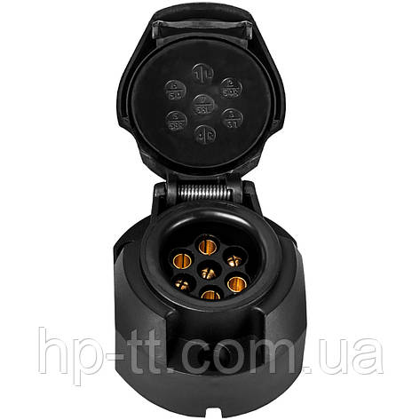 Розетка Bakker 12V 7 PIN з вимикачем 303503-1, фото 1