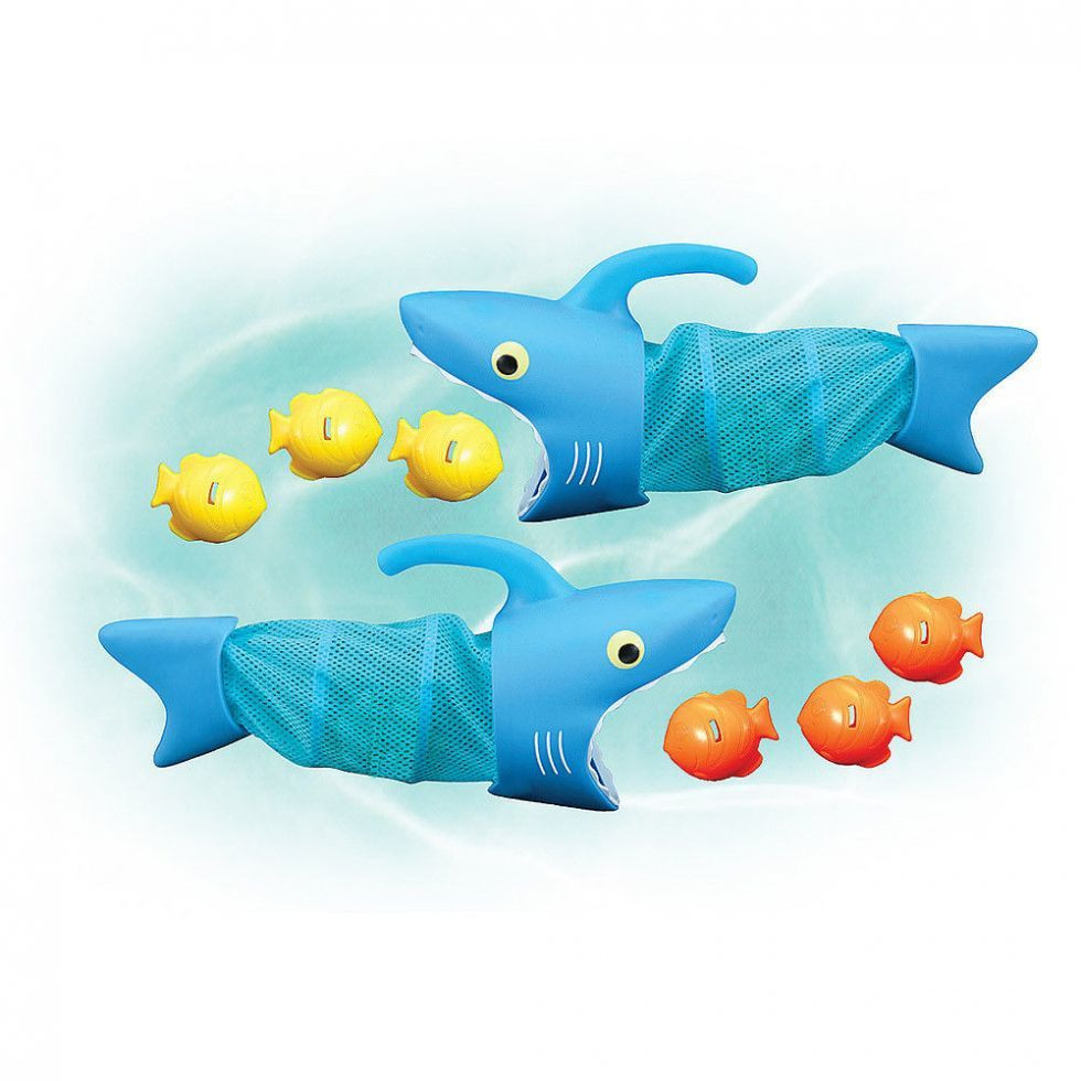 Дитяча водна гра "Акула злови рибку" (Spark Shark Fish Hunt Pool Toy) ТМ Melіssa & Doug MD6664