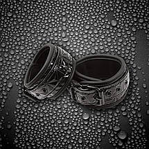 Наручники NS Novelties Wrist Cuffs, чорний, фото 2