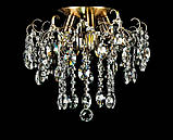 Сучасна кришталева стельова люстра L77406/6 (AB), фото 2