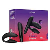 Подарунковий набір We-Vibe 15 Year Anniversary Collection, смарт-вібратор для пар + вібропуля