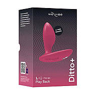Анальна смарт-вібропробка We-Vibe Ditto+ Cosmic Pink, 10 режимів, пульт дистанційного керування, фото 4
