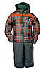 Зимовий термокостюм для хлопчика від 1 до 3,5 років р. 80-104 (куртка, напівкомбінезон, рукавиці) ТМ Perlim Pinpin VH234C, фото 4