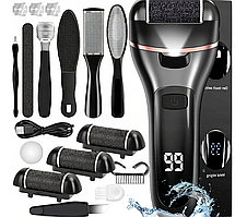 Електрична пемза для ніг роликова пилка LCD GRAB ZCA018