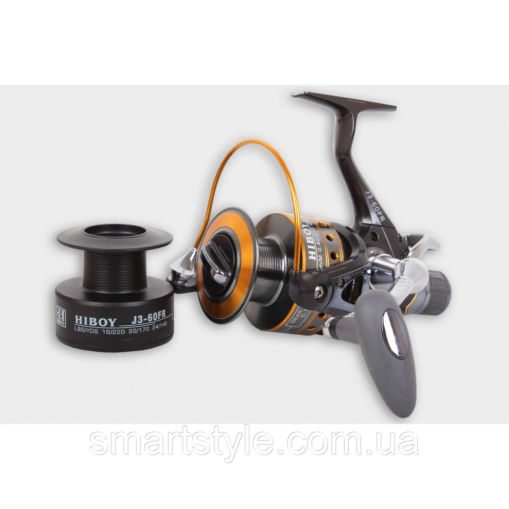 Котушка Hiboy J3 60FR 9+1BB з байтранером, фото 1
