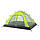 Намет двомісний Naturehike P-Series NH18Z022-P, 210T/65D, світлий салатний, фото 3