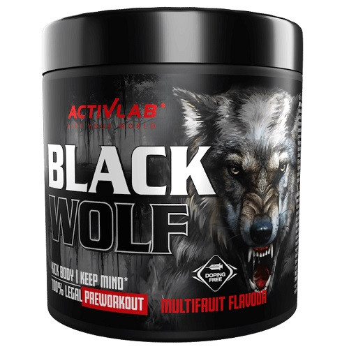 Предтренувальний комплекс Activlab Black Wolf (30 порцій)(300 грам.)