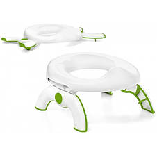 Дитячий дорожній горщик-туалет трансформер Potty for Travel 2-in-1 YU227, фото 3