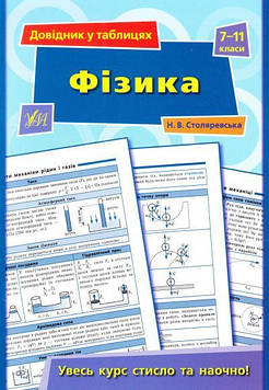 Столяревська Н.В. Довідник у таблицях. Фізика 7-11 кл