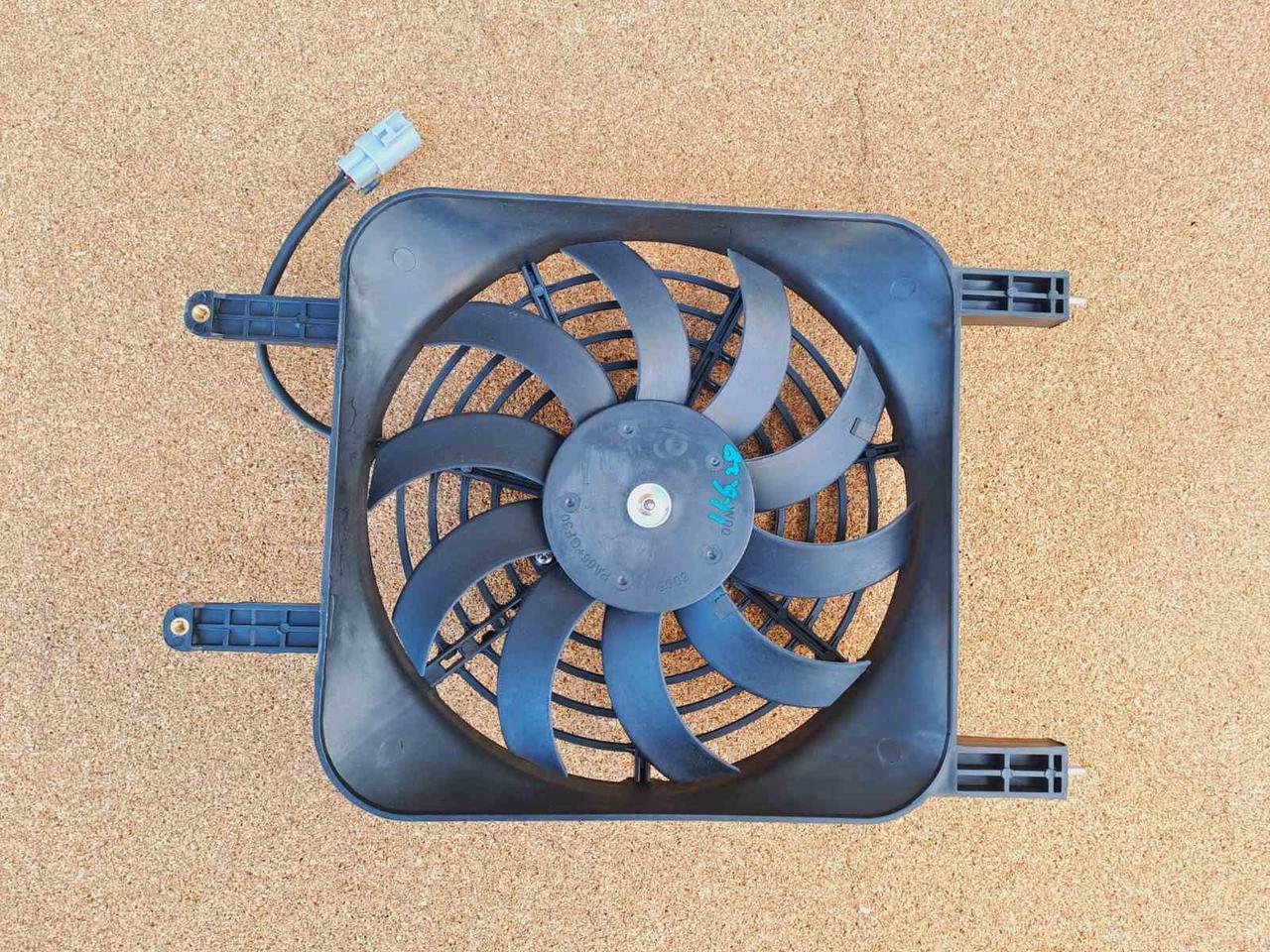 Вентилятор радіатора кондиціонера в зборі BYD F3, F3R, New F3, Бид Ф3, Бід Ф3, фото 1