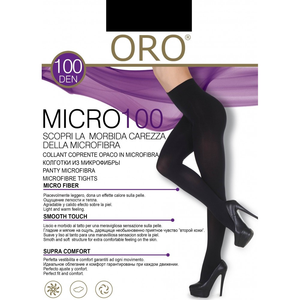 Колготки жіночі ORO MICRO 100 DEN nero 6