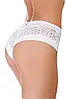 Шорти жіночі труси хіпстери ORO 2255 Kiss bianco S, фото 3