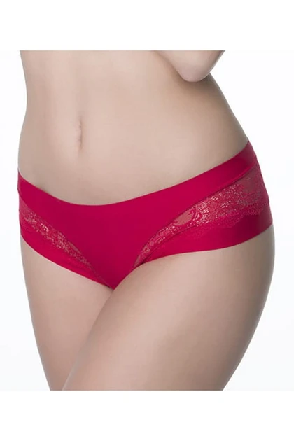 Шорти жіночі труси хіпстери ORO 2255 Kiss rosso M