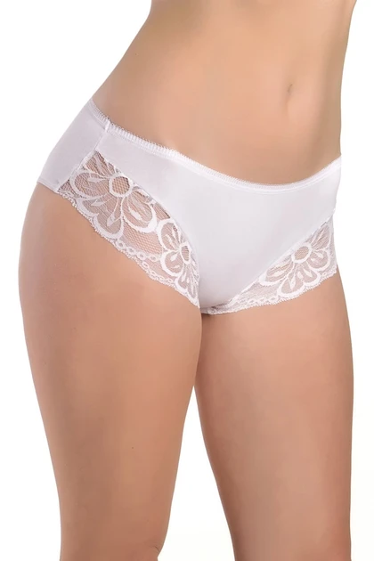 Сліпи жіночі труси бріфи, ORO 2248 Ambra bianco S