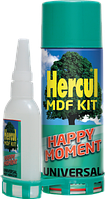 Клій швидкий експрес HERCUL HAPPY MOMENT універсальний 400 ml+ Gw.100 гр двокомпонентний