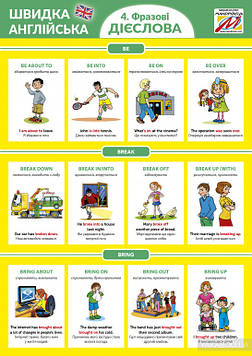 Швидка англійська. 4 Фразові Дієслова