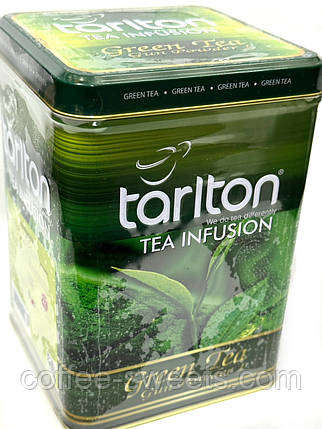 Чай зелений Tarlton Gun Powder 250 г ж/б, фото 3