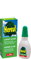 Супер клей HERCUL Super Glue 25 грам ціанокрілатний