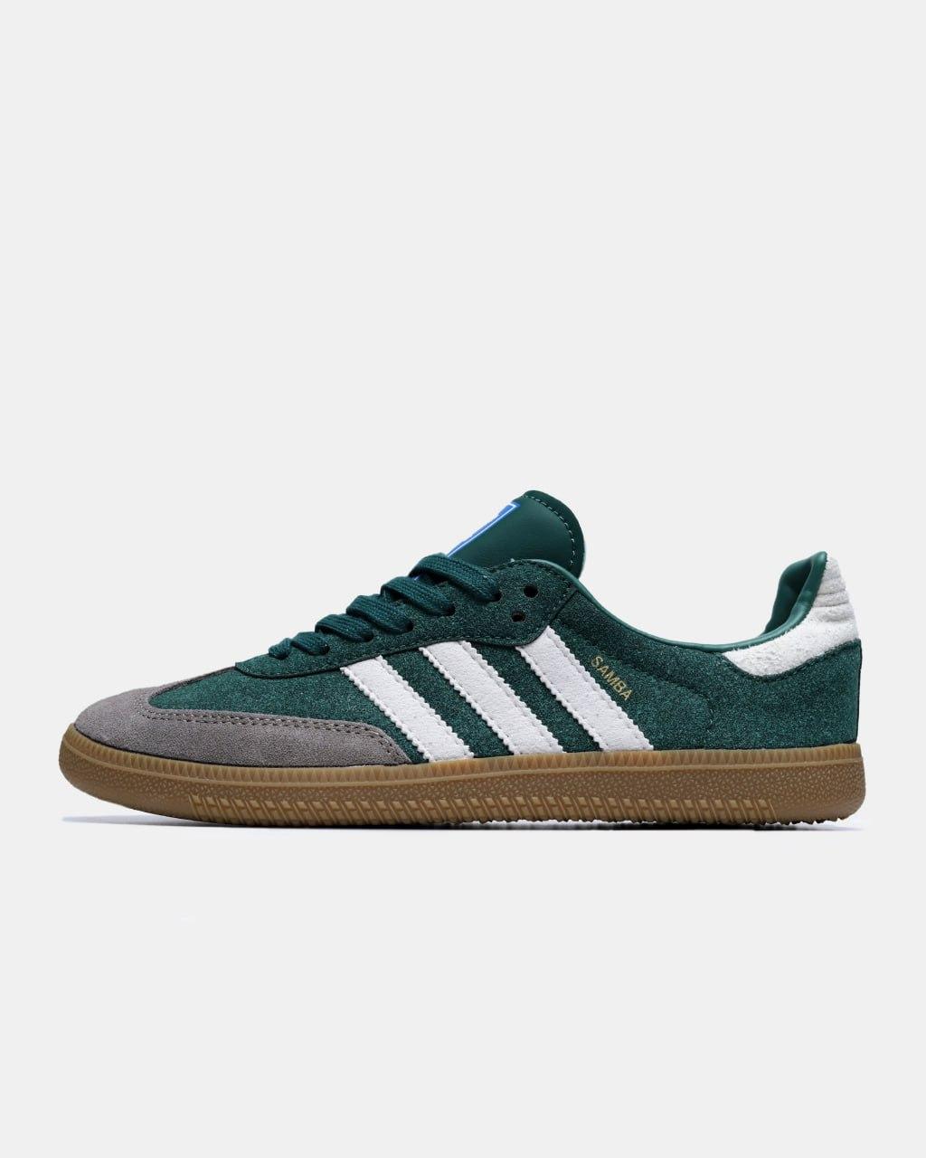 Жіночі Кросівки Adidas Samba OG Collegiate Green Gum / Адідас Самба ОГ Гам Коліджет Зелені