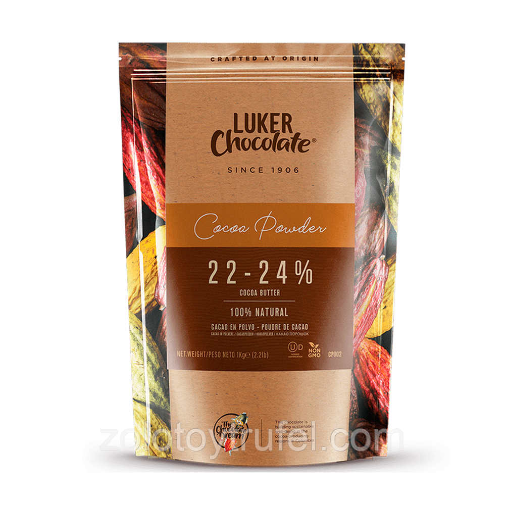 Натуральний какао порошок 22/24 %, Luker Chocolate