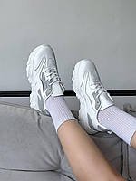 Білі кросівки для дівчат, жіночі демісезонні кросівки, жіночі масивні кросівки Без Бренду