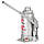 Домкрат стовпчик одноштоковий 30 т INTERTOOL GT0029, фото 3
