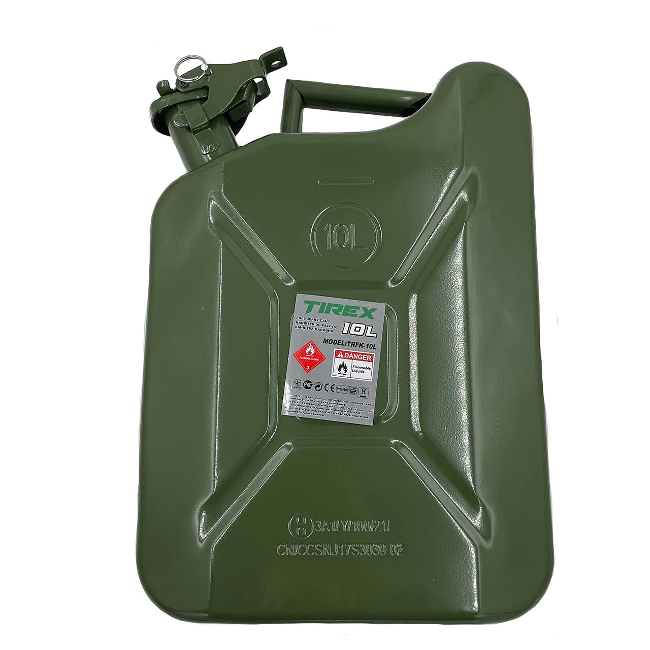 Каністра металева 10л TIREX TRFK-10L