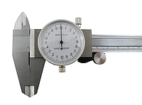 Штангенциркуль ШЦК-I 150 (0-150) 0.02 з круговою шкалою MT-3005 INTERTOOL