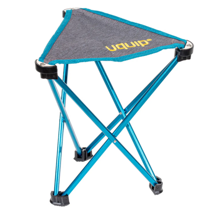 Стілець Туристичний Розкладний Uquip Trinity M Grey (244032) Кемпінговий Складаний Стільчик для риболовлі, фото 1