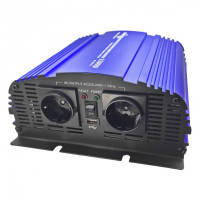 Автомобільний інвертор 12V\/220V MS-1500 1800W, approximate sinusoid, USB, Shuko*2 Tommatech (29446)