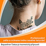 Мазь для догляду за татуюваннями Bepanthen Tattoo Bayer 30 г з загоювальною та зволожуючою властивістю, фото 2