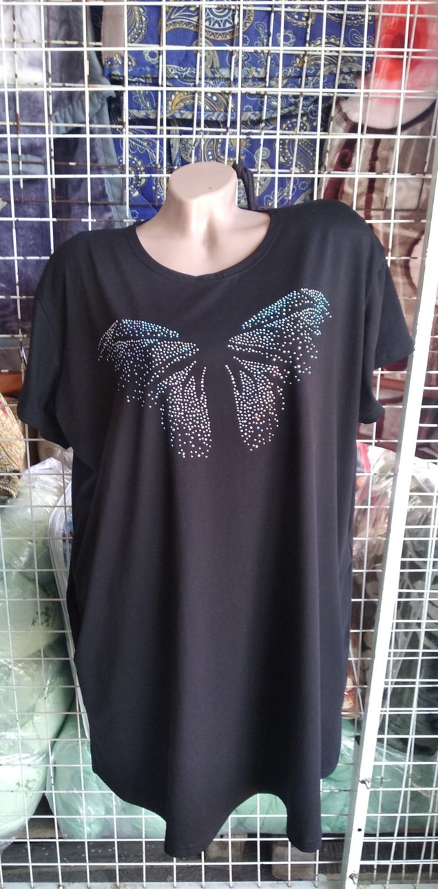 Туніка жіноча трикотаж Туреччина 56-66, фото 1