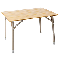 Туристичний Стіл Розкладний Bo-Camp Morris 65x50 cm Brown (1404645) Кемпінговий Складаний Столик для риболовлі, фото 2
