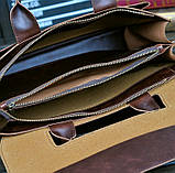 Чоловіча ділова сумка, фото 4