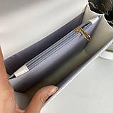 Модна жіноча міні сумочка на ланцюжку Пінко біла золотиста Pinko, фото 2