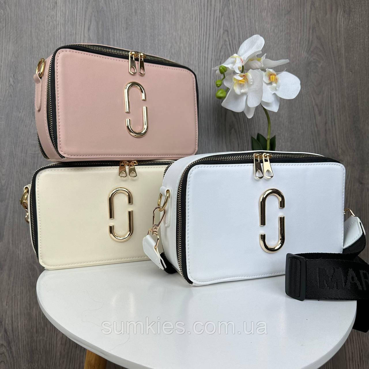 Модна жіноча міні сумочка клатч Mars Jacobs люкс якість, каркасна сумка Марк Джейкобс, фото 1