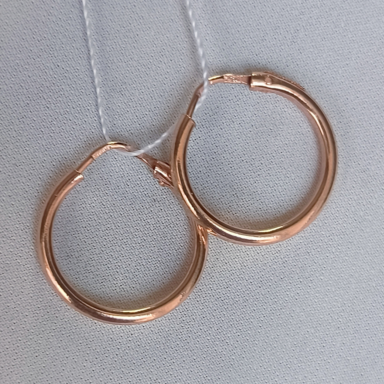 Золоті сережки кільця 585 проби