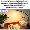 Гнучкий штатив тримач для телефону з LED підсвічуванням міні кільцева лампа на прищіпці для прямих трансляцій, фото 8