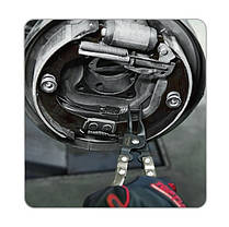 Кліщі для пружини ручного гальма Щипці для пружин троса ручного гальмаTOPTUL JEBR0903, фото 4