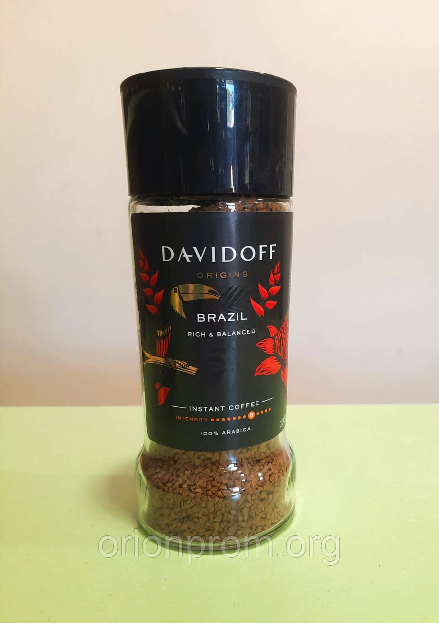 Кава Davidoff Origins Brazil 100 г розчинна