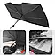 Парасолька автомобільна сонцезахисна на лобове скло з чохлом 135 х 75 см, фото 6