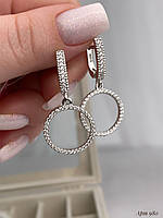 Срібні сережки Кола