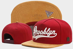 Снепбек Snapback Кепка Бейсболка Сніпбек Cayler Sons Brooklyn NYC червоний