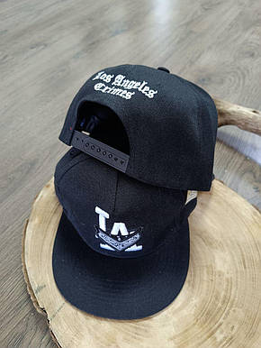 Снепбек Snapback Кепка Бейсболка Сніпбек Cayler Sons LA чорний, фото 2