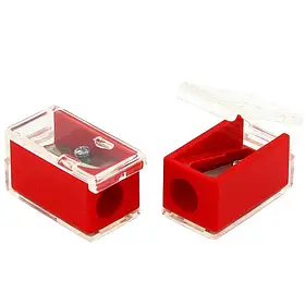 Точилка з контейнером пластикова KUM Mikro K1 //24шт/уп