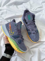 Чоловічі Кросівки Nike Kyrie 7 GS Daybreak Citron Purple / Найк Кайрі 7 ГС Дейбрік Цитрон Фіолетові, фото 6