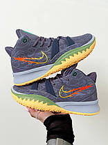 Чоловічі Кросівки Nike Kyrie 7 GS Daybreak Citron Purple / Найк Кайрі 7 ГС Дейбрік Цитрон Фіолетові, фото 4