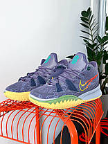 Чоловічі Кросівки Nike Kyrie 7 GS Daybreak Citron Purple / Найк Кайрі 7 ГС Дейбрік Цитрон Фіолетові, фото 5